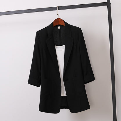 【M-4XL】Nueva chaqueta de talla grande para mujer 2026, informal y versátil.