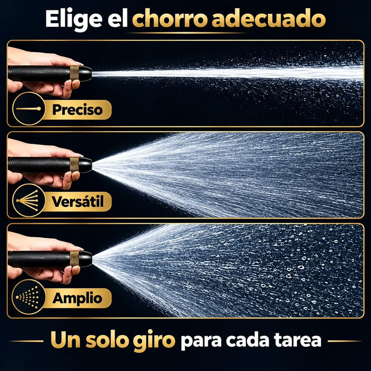 💧💧【Compra 1 y llévate 1 gratis】Último día con 55% de descuento: pistola pulverizadora de alta presión para uso doméstico