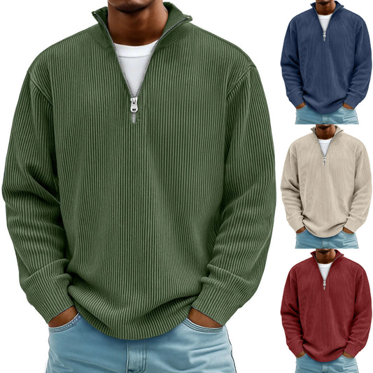 🔥【S-5XL】Nueva sudadera de hombre con cuello alto, otoño/invierno 2026_4216023