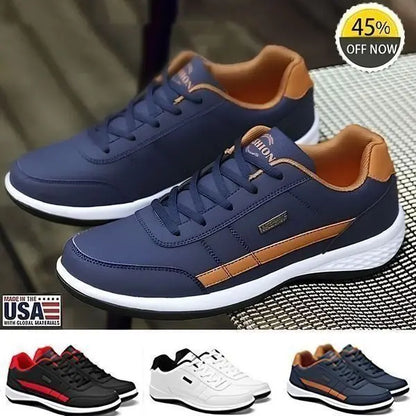 ✨【38-48】Nuevas zapatillas ortopédicas de cuero cómodas para hombre, a partir de 2026