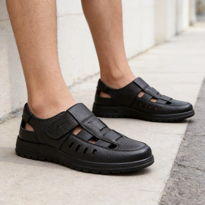 Sandalias de negocios impermeables y antideslizantes para hombre, ideales para el verano.