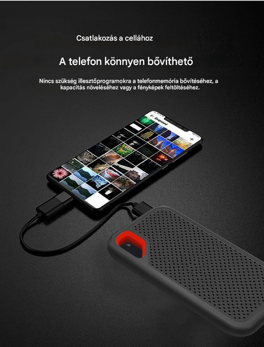 【Utolsó nap 🔥50% kedvezmény】💥【32 TB】 Nagy sebességű, nagy kapacitású mobil merevlemez_4181209