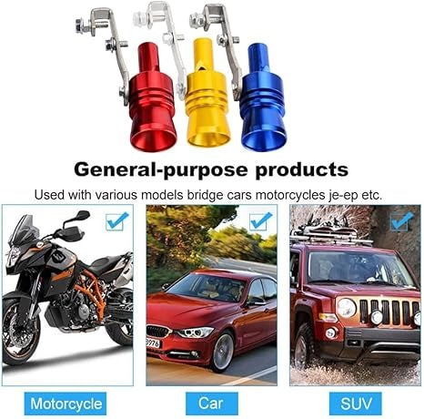 【Compra 1 y recibe 1 gratis】Silbato de escape con sonido turbo – Metal duradero y llamativo_4236273