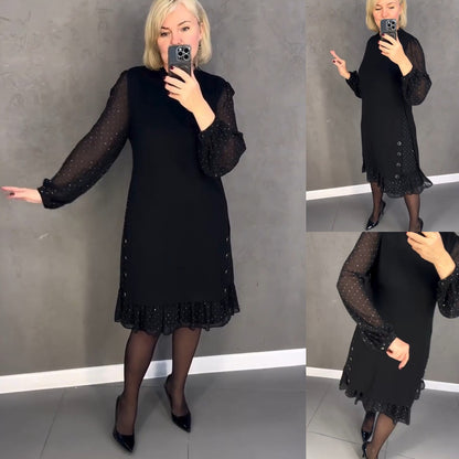 💖💖 【S-5XL】Nowa, wysokiej jakości, elegancka sukienka_4196440