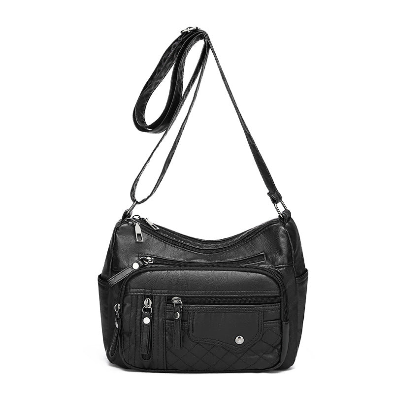 💥👜2025 új, nagy kapacitású puha bőr válltáska/crossbody táska