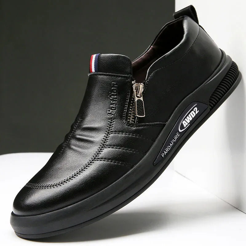【39-44】 2026 nuevos zapatos casuales de negocios con suela blanda para hombres_4235312
