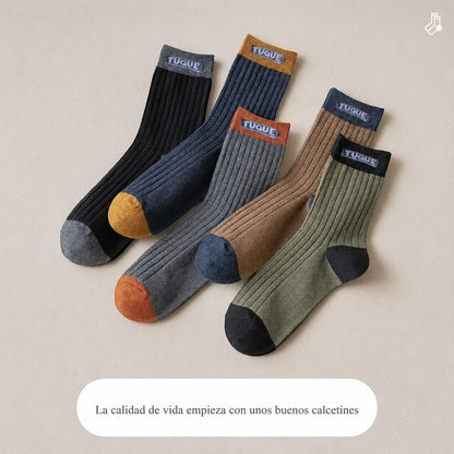 😍🧦【10 pares】Calcetines desodorantes de algodón para hombre, nuevos 2026, absorbentes del sudor