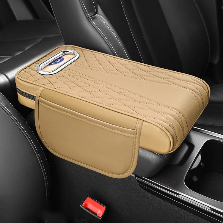 🚗Caja de almacenamiento multifuncional para coche 3 en 1 de piel.