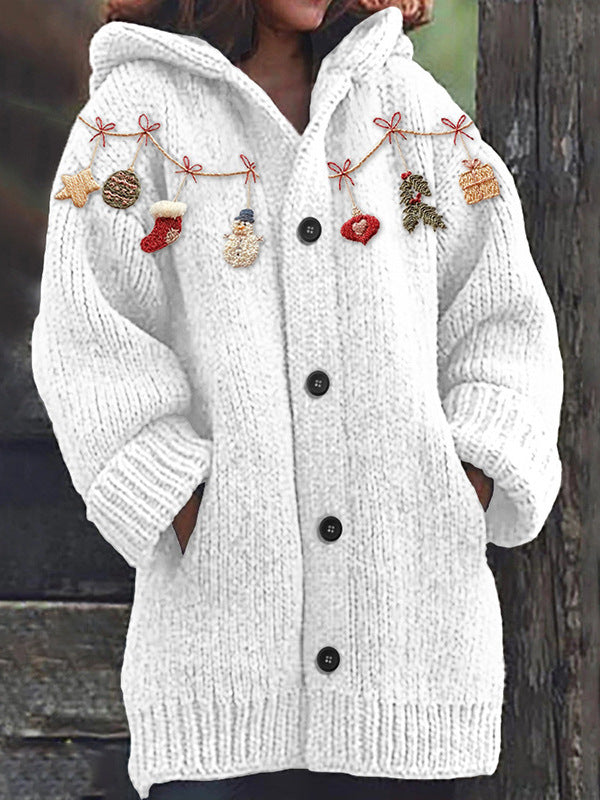 🥰Nowy wygodny wełniany kardigan w stylu retro_4181268