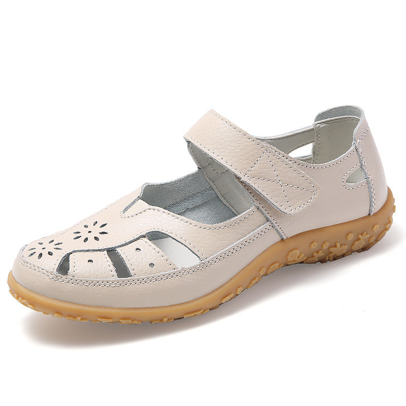 💗👡 Duté pohodlné ležérní ploché sandály.