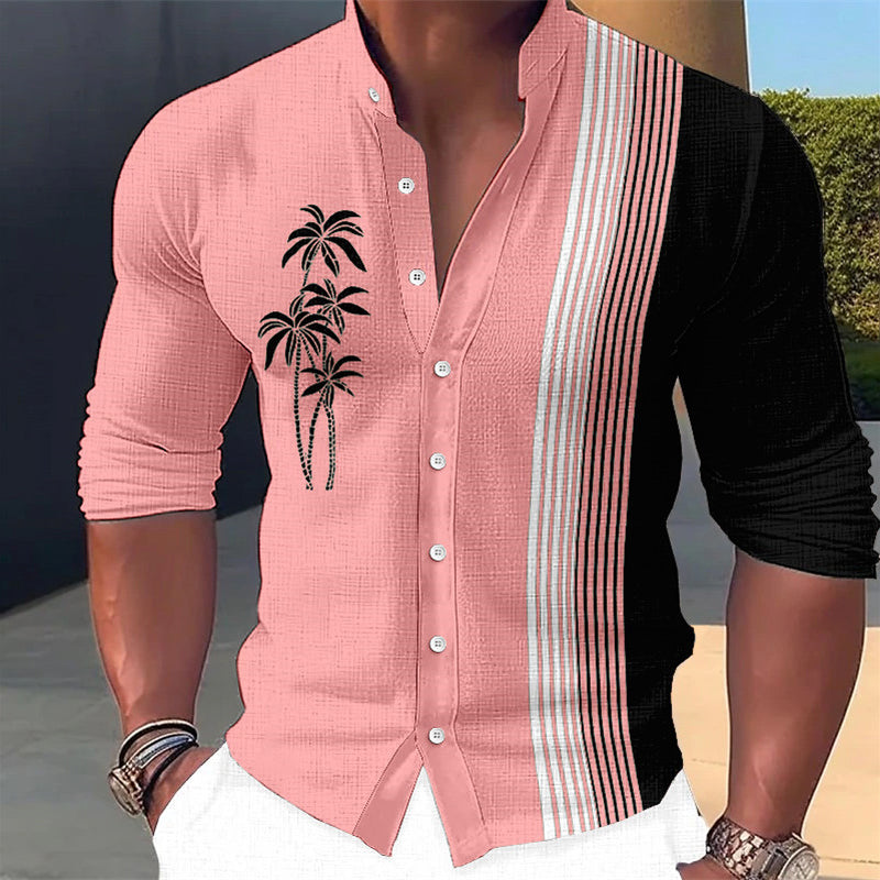 【S-6XL】Camisa de hombre de algodón puro