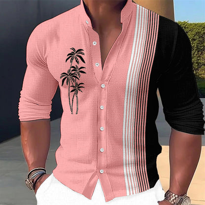 【S-6XL】Camisa de hombre de algodón puro