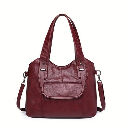 📢 ¡Oferta Limitada! 👜 Bolso de Hombro Vintage en Piel Auténtica - Elegancia Retro