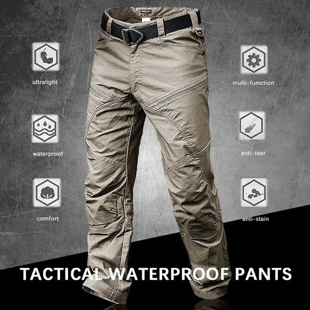 🔥 [S-6XL] ✨Pantalones militares tácticos impermeables modernizados❤️ (40 - 105kg)