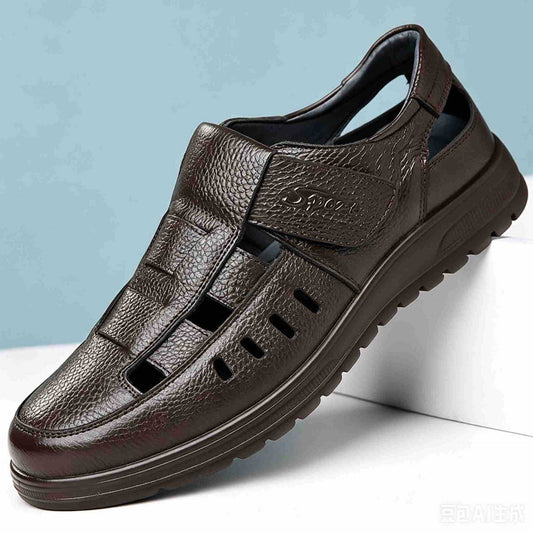 Sandalias de negocios impermeables y antideslizantes para hombre, ideales para el verano.