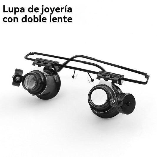Reparación de lupas LED montadas en la cabeza