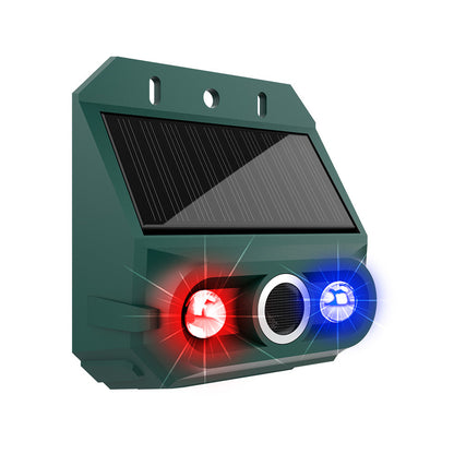 🔥【Compre uno y llévese otro gratis】🔥Repelente solar ultrasónico para animales para exteriores: puede ahuyentar pájaros y animales.