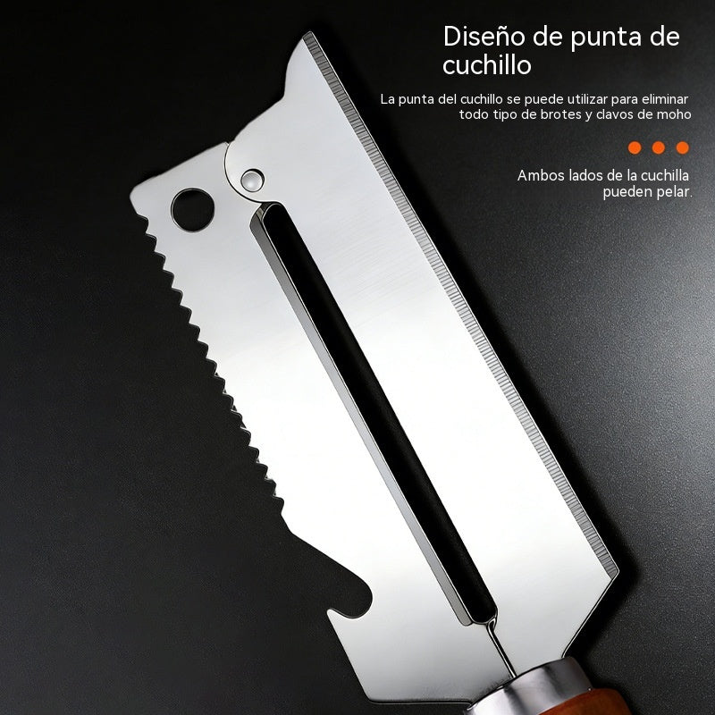 💥Compra 1 y llévate 1 gratis💥🔪Pelador multifuncional de acero inoxidable🧅4284317