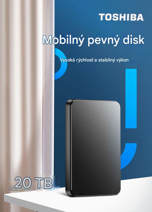 【Posledný deň🔥Akcia 50 %】20 TB veľkokapacitný mobilný pevný disk