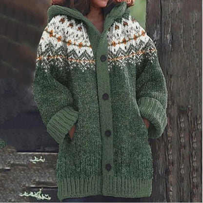 🔥 Ostatni dzień – 50% zniżki 🔥【S–5XL】✨ Nowy kolorowy sweter z kapturem na jesień i zimę