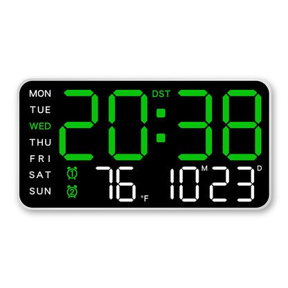 📢📢50% DE DESCUENTO!! ⏰Reloj de pared digital LED decorativo multifuncional. El reloj digital sin límites para el hogar moderno del Reino Unido.