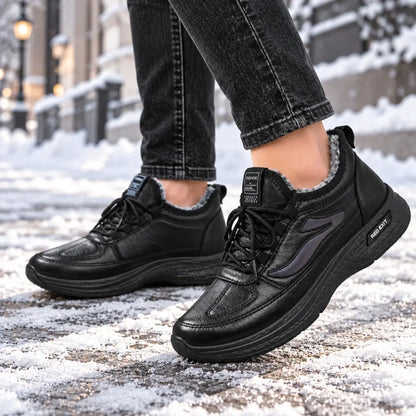 ⚡🥾【39–45】Botas de invierno para hombre con un grueso forro polar: suaves, ligeras y antideslizantes.