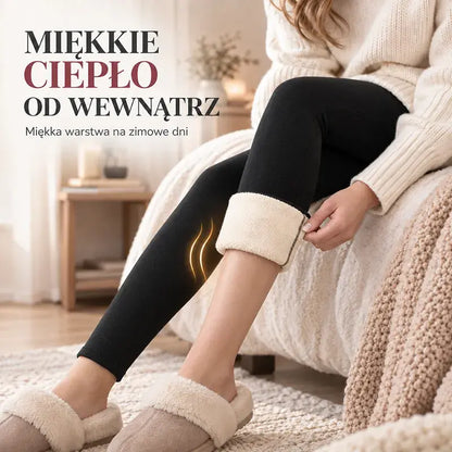 🔥Pakiet 2 szt.【S-5XL】Kaszmirowe legginsy termiczne z wysokim stanem 2026 na jesień i zimę