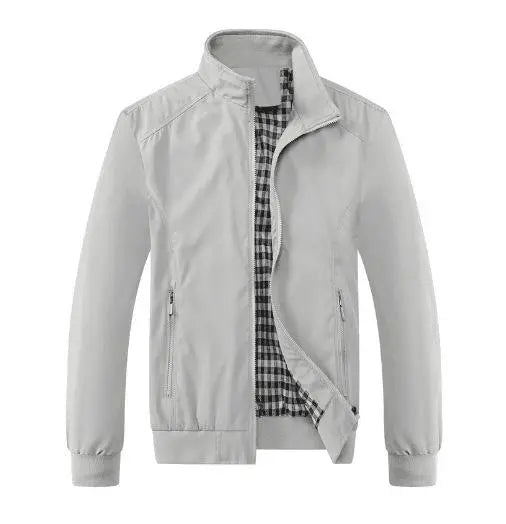 【Oferta por tiempo limitado -50%】🔥【M-5XL】Nueva chaqueta casual de cuello alto para hombre, modelo 2026.