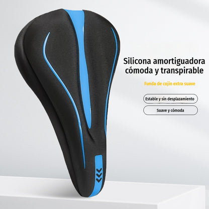 🔥 ¡50% de descuento hoy! Funda de silicona para sillín de bicicleta: máxima comodidad y protección total._4278088