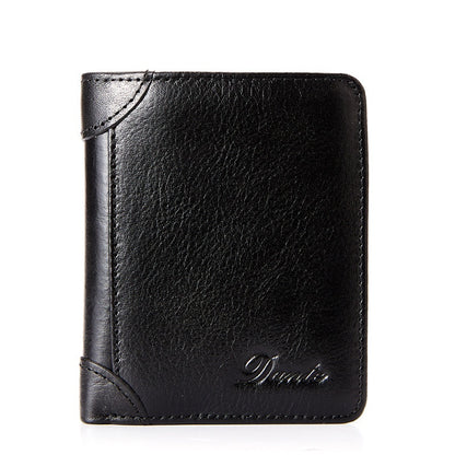 ¡Compra 1 y llévate 1 gratis!👝✨ Nueva cartera antirrobo de cuero genuino para hombre
