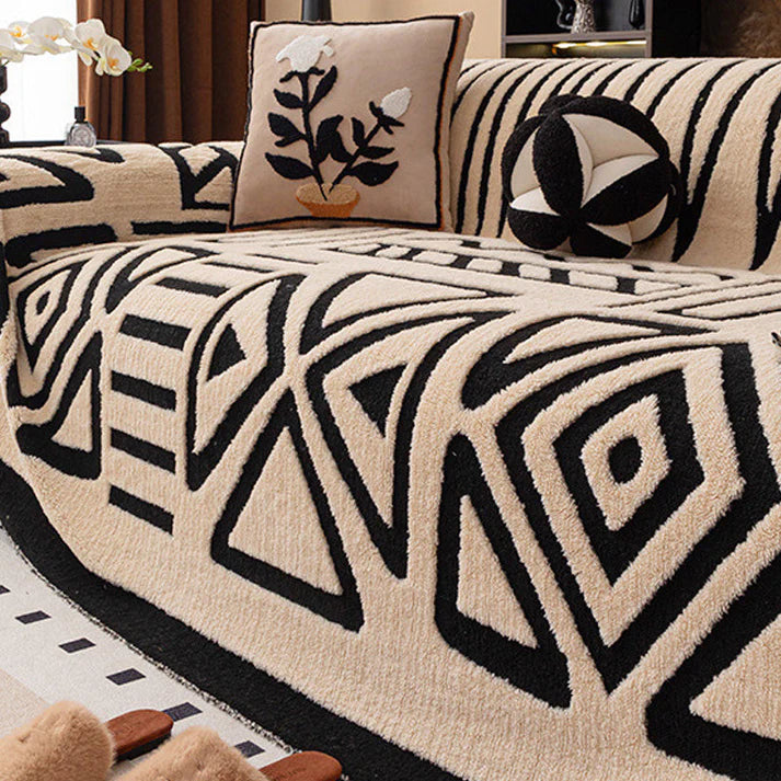 🛋️Különleges ajánlat: 🎉Puha és csúszásmentes plüss kanapéhuzatok🍂【180*150cm】_4193070