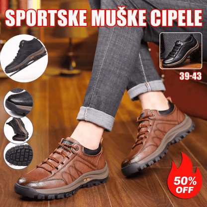 👞【39-48】Zapatos Cuero Casual Hombre/Mujer - Impermeables y Antideslizantes