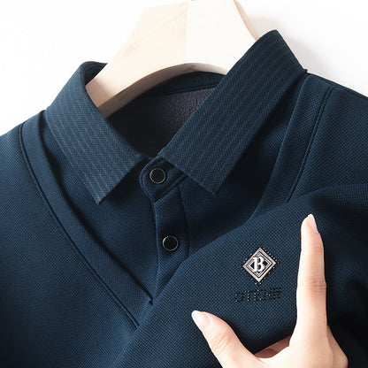 🔥【M-4XL】Férfi prémium kasmír kétrészes, minden az egyben meleg felső