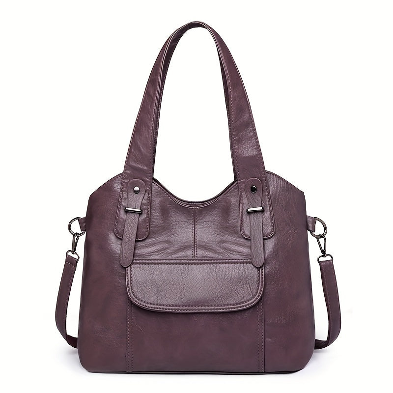 📢 ¡Oferta Limitada! 👜 Bolso de Hombro Vintage en Piel Auténtica - Elegancia Retro