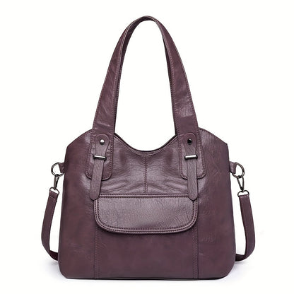 📢 ¡Oferta Limitada! 👜 Bolso de Hombro Vintage en Piel Auténtica - Elegancia Retro