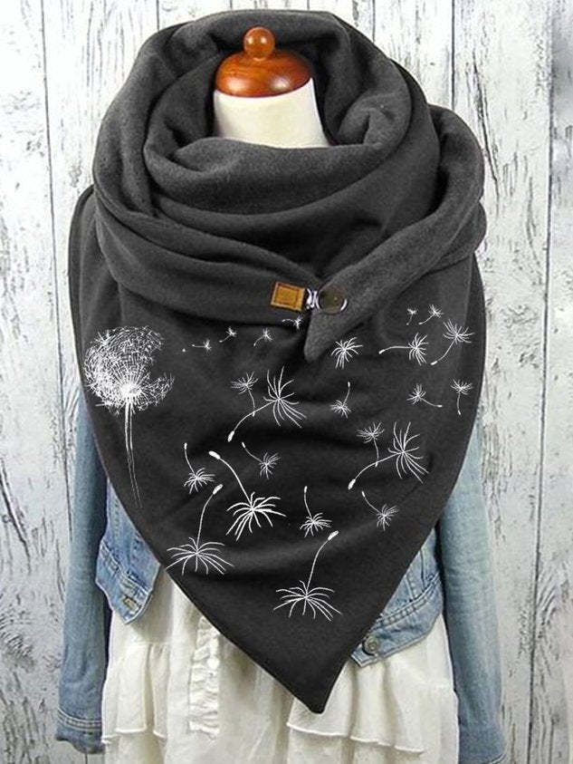 🔥【30% OFF】 Nyomott pamutgombos meleg sál