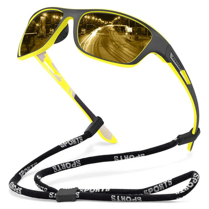 【Compra 1 y obten 1 gratis】Gafas de sol polarizadas de visión nocturna para ciclismo. Envío gratuito.