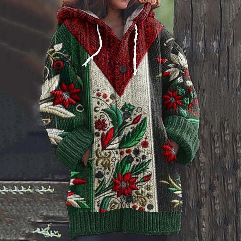 【S-5XL】🎀Nuevo cárdigan de punto cálido para mujer estilo retro, colección otoño/invierno 2026