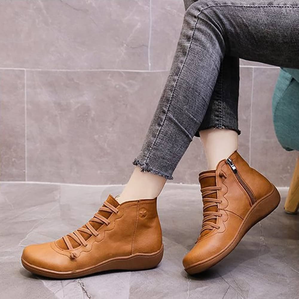 🔥43% de descuento!🔥【Tallas 35-43】Nuevas zapatillas anchas de invierno para mujer 2025-botines casuales.4190892