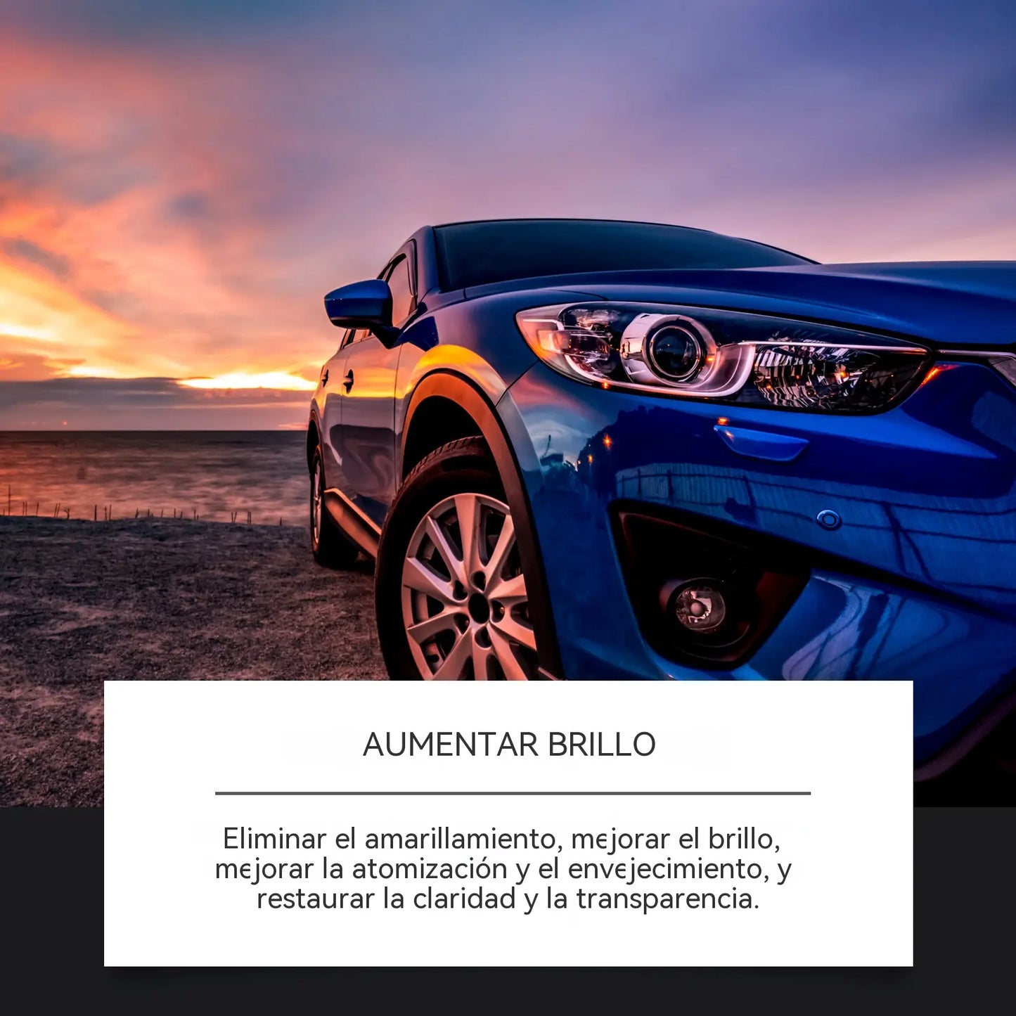 🚗💡Kit de reparación de faros para coches antiguos: restaura la claridad y mejora la visibilidad nocturna.