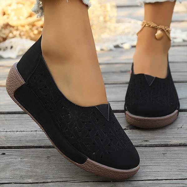 【35-43】 Nové dámské retro duté sandály s měkkou podrážkou_3648289