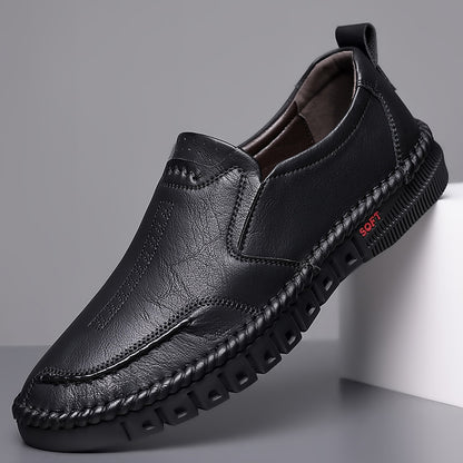 🏆【39-44】👞Zapatos de piel para hombre – suaves, cómodos y antideslizantes