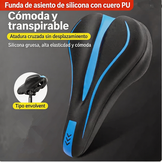 🔥 ¡50% de descuento hoy! Funda de silicona para sillín de bicicleta: máxima comodidad y protección total._4278088