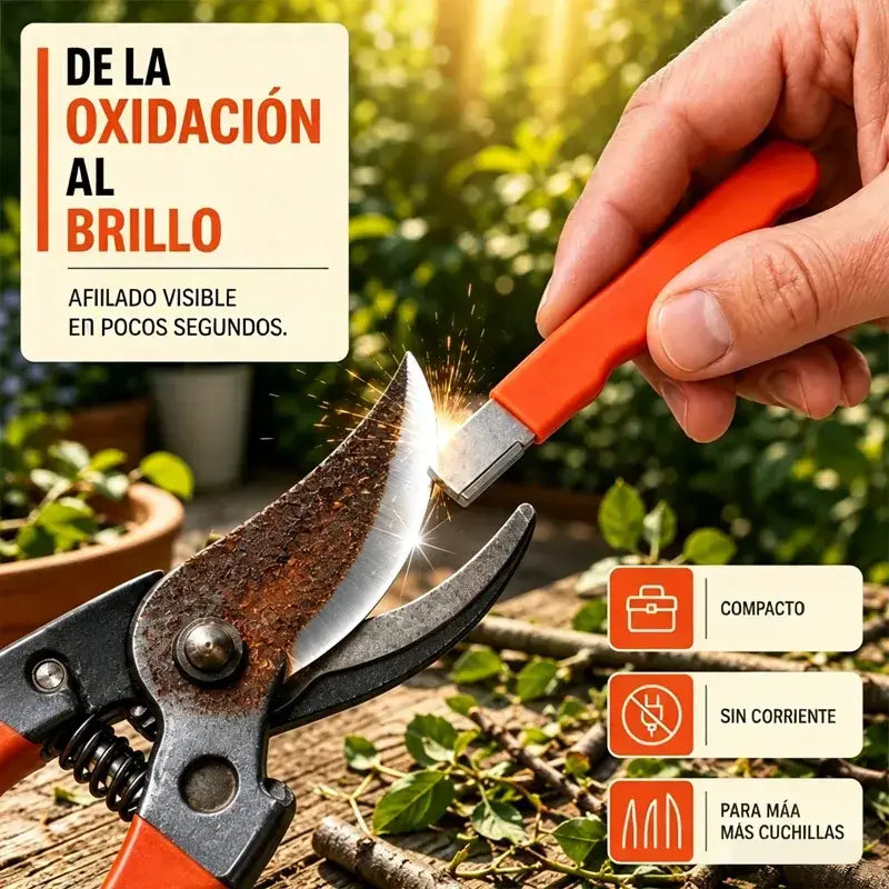 🔪Compra 1 y recibe 2 gratis✨ Afilador Portátil de Cuchillos y Tijeras – Recupera el Filo en Segundos 💥