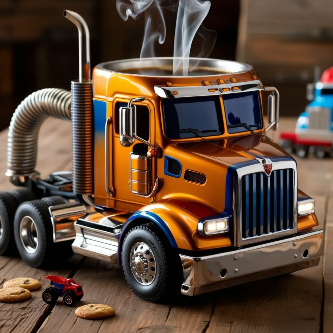 🚛【Žhavý výprodej letošního roku】Ručně vyráběné hrnky na kávu pro kamiony_4066668