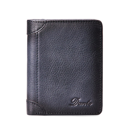 ¡Compra 1 y llévate 1 gratis!👝✨ Nueva cartera antirrobo de cuero genuino para hombre