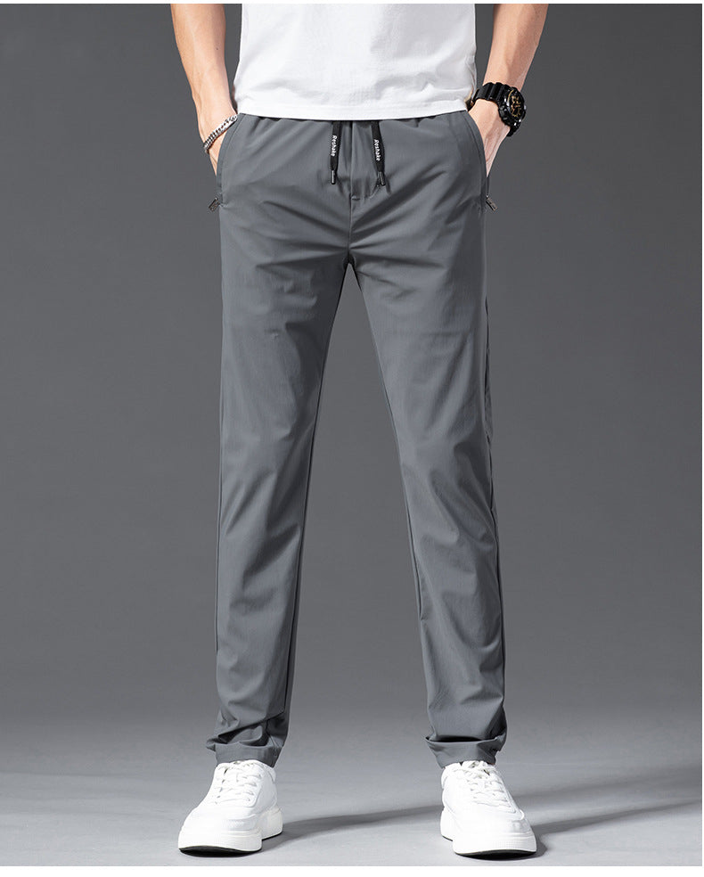💥【80% DE DESCUENTO】M-5XL，Pantalones diarios de hielo súper elásticos y transpirables