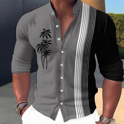 【S-6XL】Camisa de hombre de algodón puro