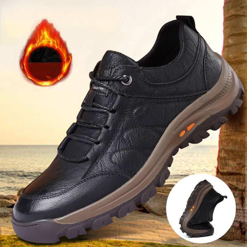 🔥👞Časově omezená sleva 40 % na nejprodávanější zboží: Stylové pánské boty z pravé kůže, zimní nový styl 2025, maximální pohodlí