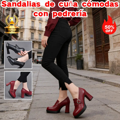🔥50% DE DESCUENTO👠【35～40】Nuevos tacones altos modernos y cómodos